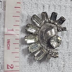 Vintage Crystal Brooch